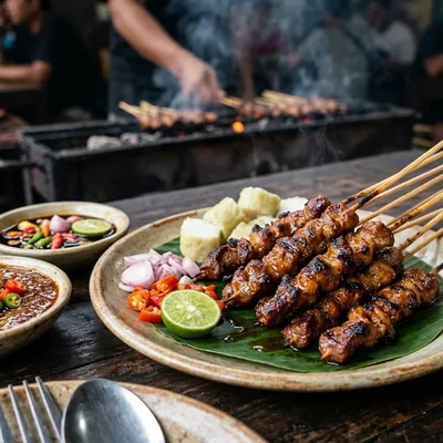 Sate + ongkos 200rb