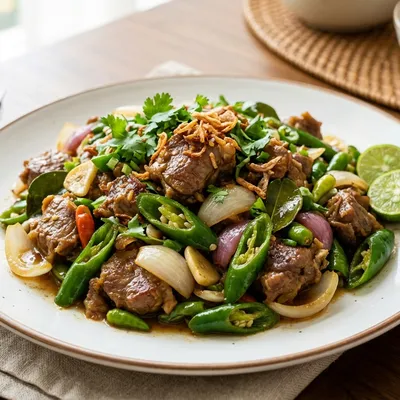 Tumis Cabai Hijau