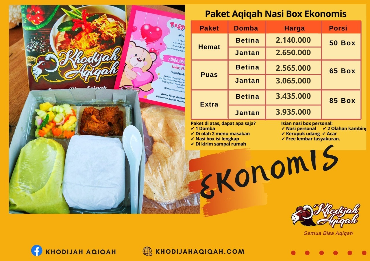 Paket Nasi Box Ekonomis