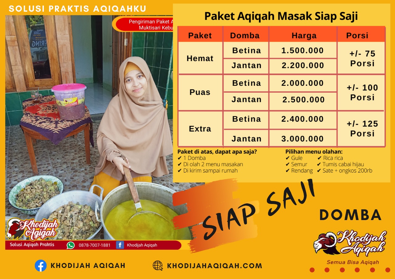 Paket Siap Saji Domba